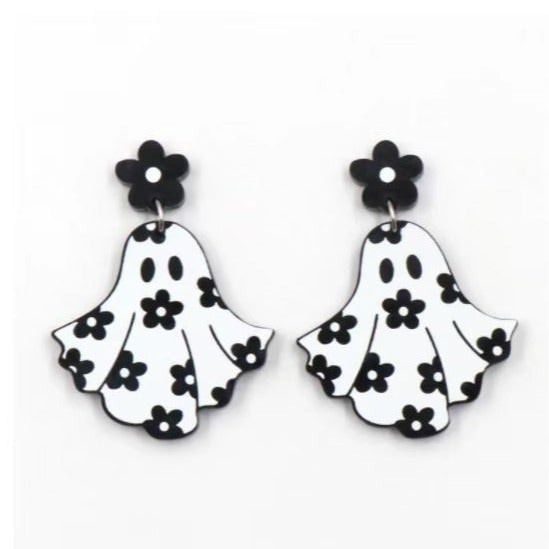 Cute Halloween Acrylic Earrings For Women Jewelry Earring Ornament