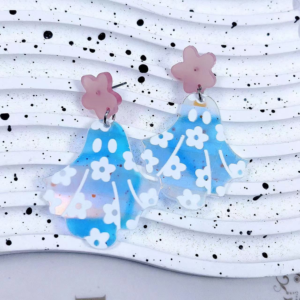 Cute Halloween Acrylic Earrings For Women Jewelry Earring Ornament