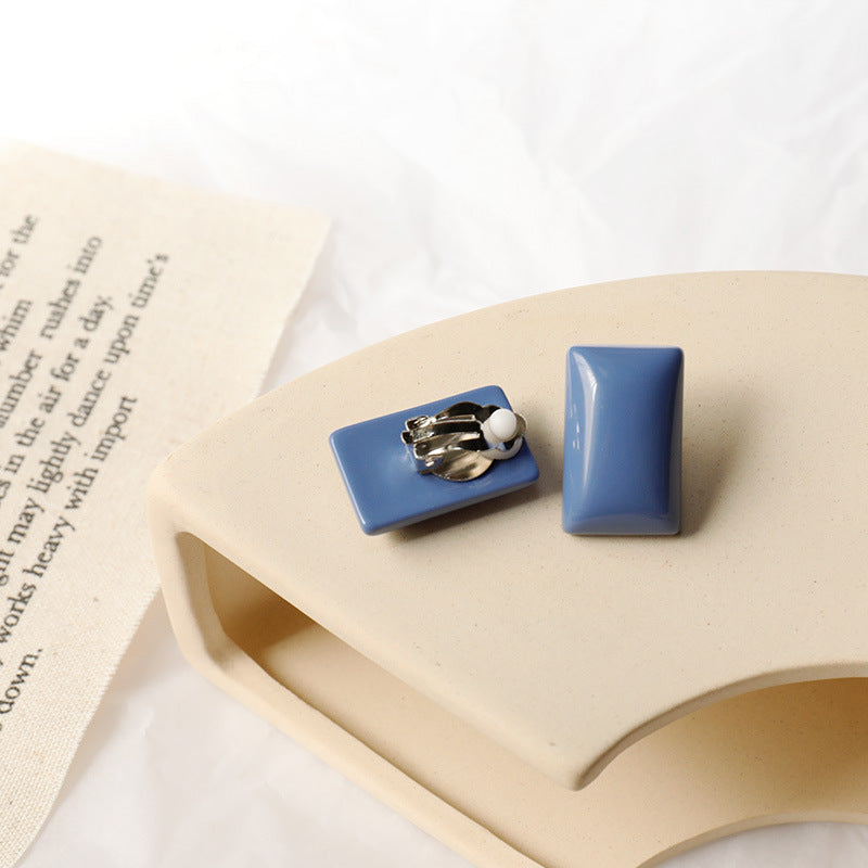 Creative Fun Candy Color Ear Clip Ear Jewelry Women