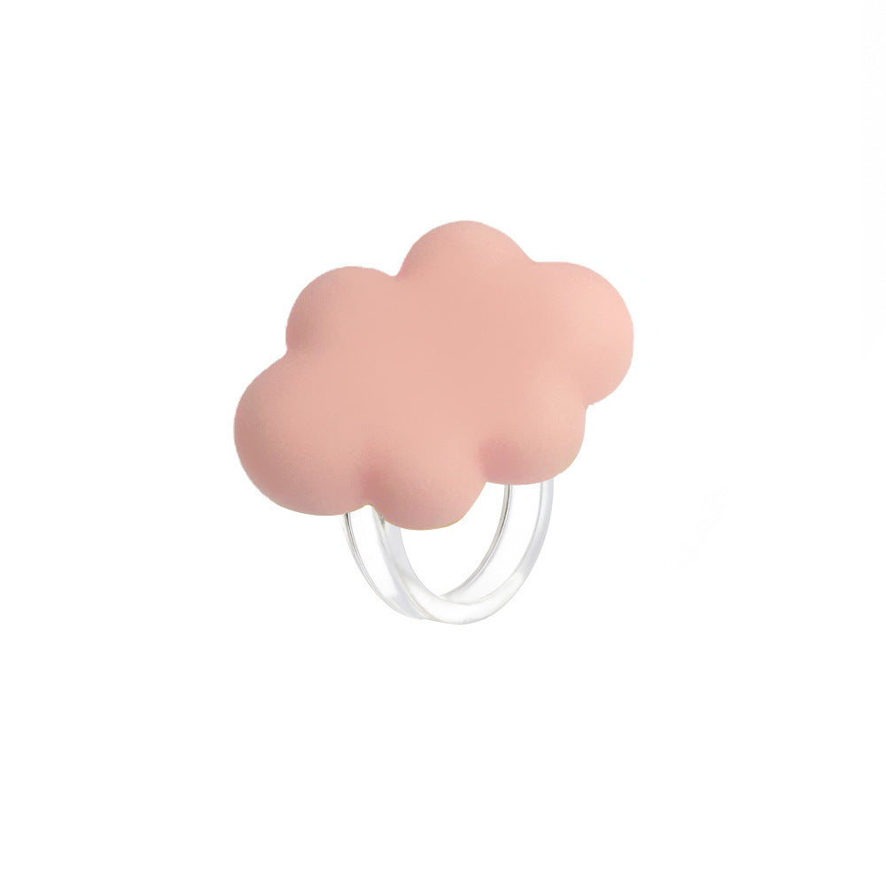 Color Cloud Ring Color Ring Fashion Jewelry