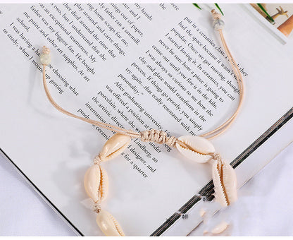 Wax Thread Natural Shell Clothing Fashion String For Men And Women