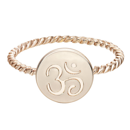 Heart-Shaped Ring English Alphabet Ring Jewelry
