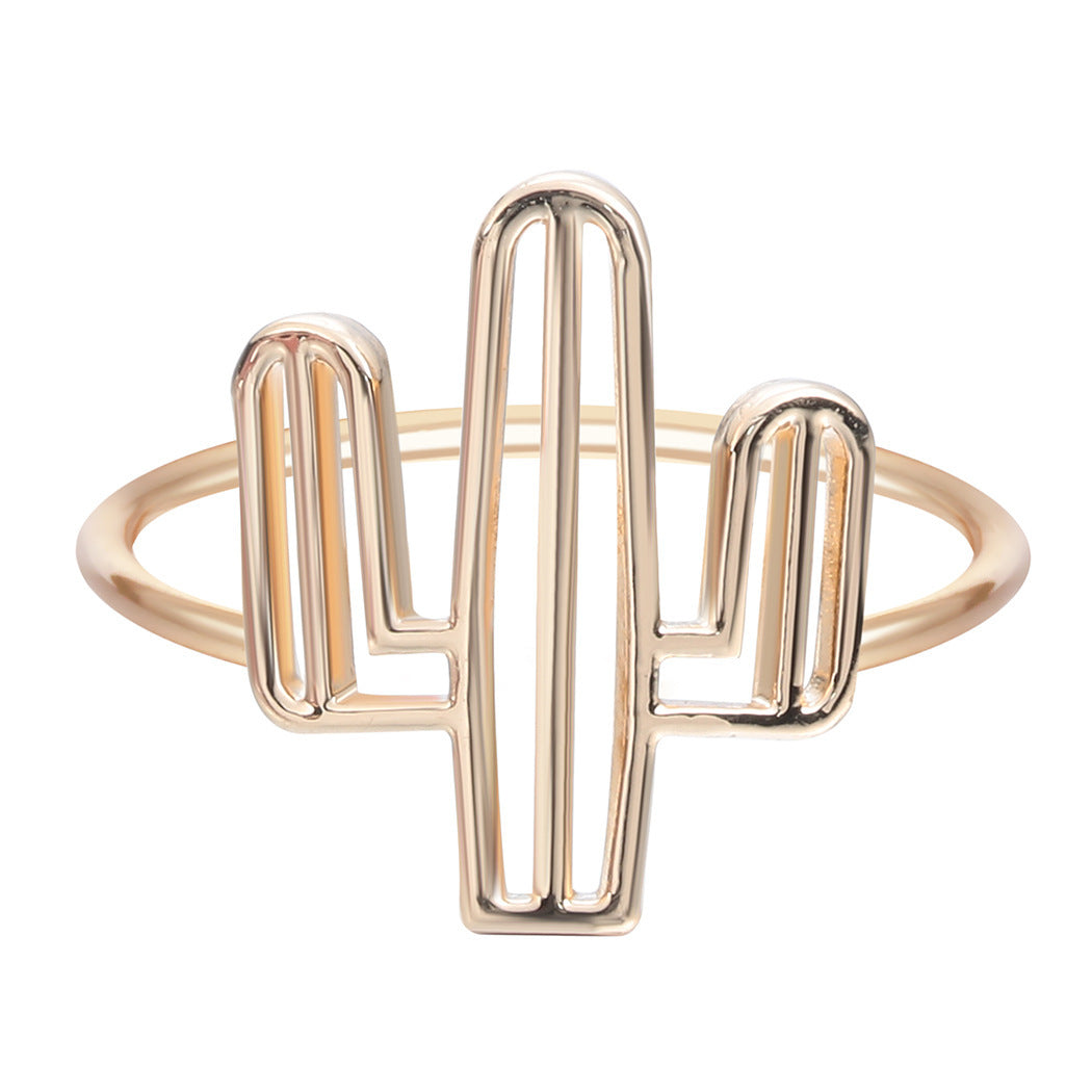 Heart-Shaped Ring English Alphabet Ring Jewelry