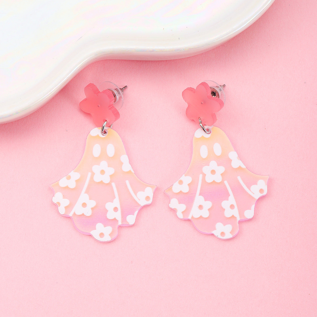 Cute Halloween Acrylic Earrings For Women Jewelry Earring Ornament