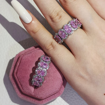 Inlaid 3A Zircon Fashion Women's Ring
