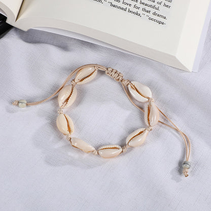 Wax Thread Natural Shell Clothing Fashion String For Men And Women