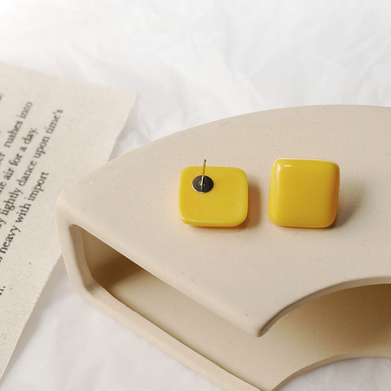 Creative Fun Candy Color Ear Clip Ear Jewelry Women