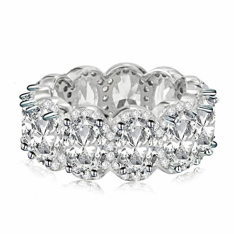 Inlaid 3A Zircon Fashion Women's Ring
