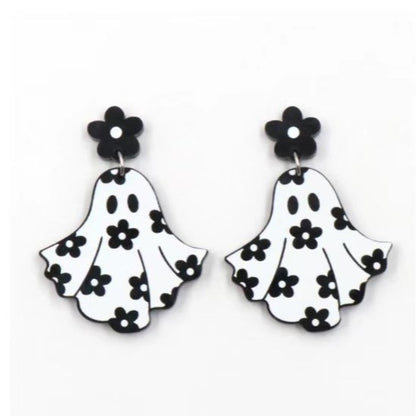 Cute Halloween Acrylic Earrings For Women Jewelry Earring Ornament