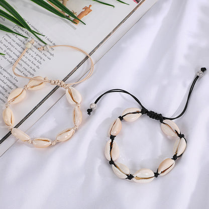 Wax Thread Natural Shell Clothing Fashion String For Men And Women