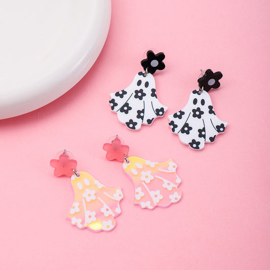 Cute Halloween Acrylic Earrings For Women Jewelry Earring Ornament