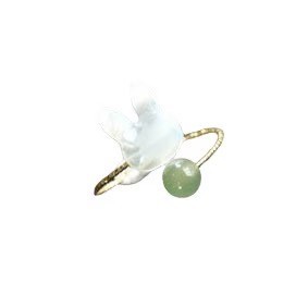 Cute Rabbit Ring Female Special-interest Design Simple All-match