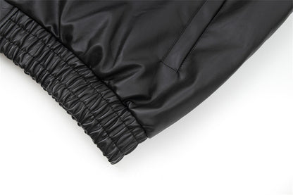 Punk Rock Motorcycle Leather Clothing For Men And Women Spring And Autumn