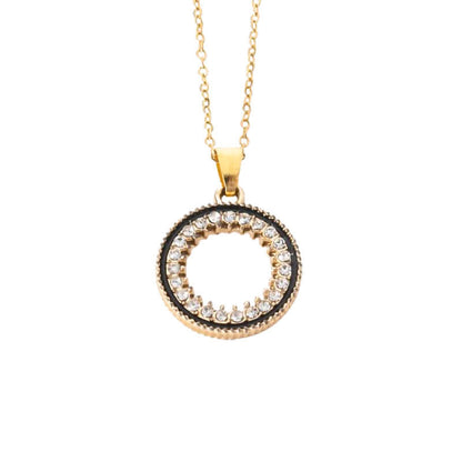 Clover Necklace Titanium Steel No Fading Ornament Women