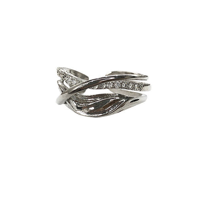 Opening Ins New Ring Personality Trend Micro-inlaid