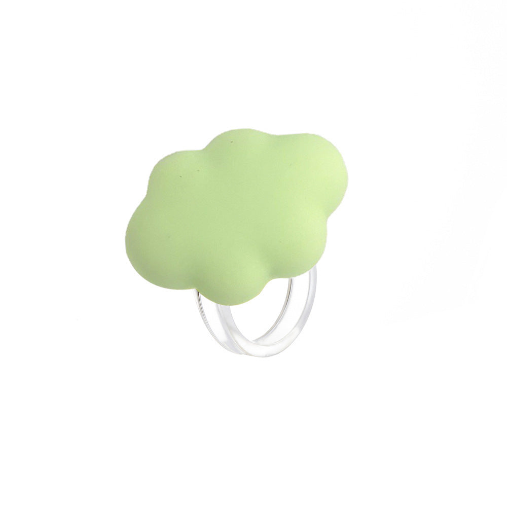 Color Cloud Ring Color Ring Fashion Jewelry