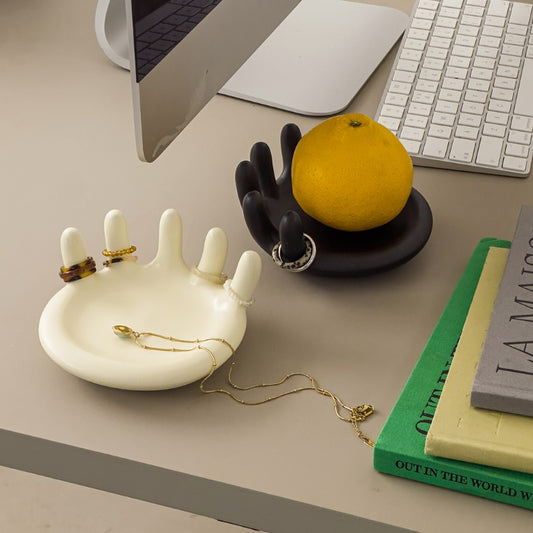 Palm Ring Plate Jewelry Plate Desktop Store Jewelry